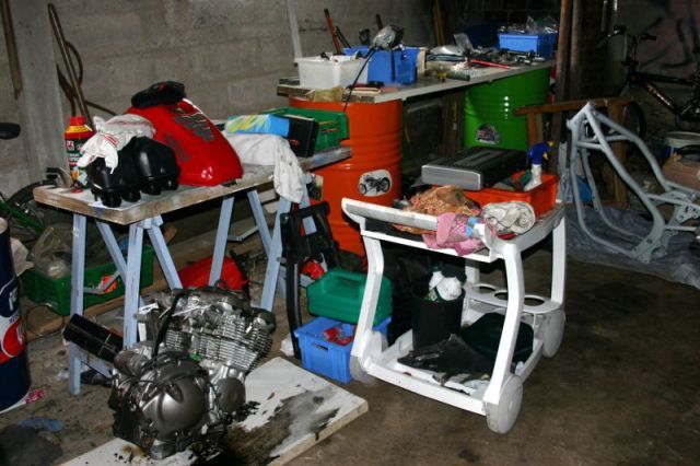 Vue du garage 2